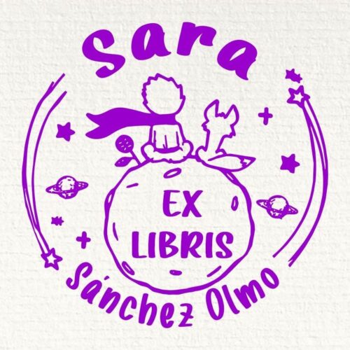 selo-ex-libris-principito Sello ex libris principito